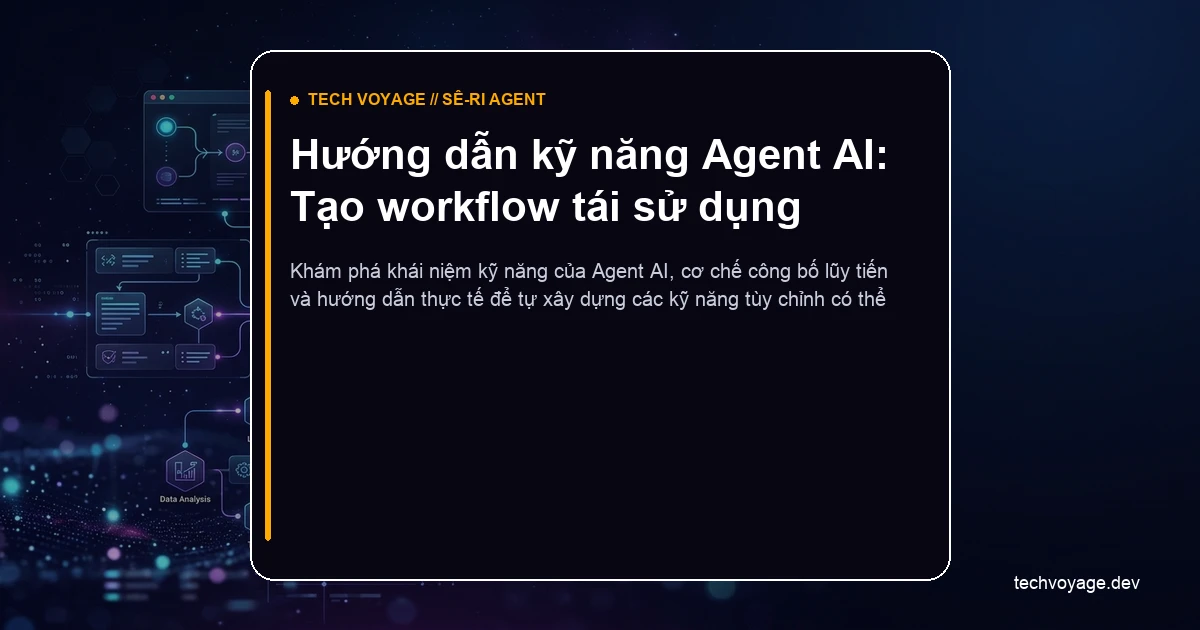 Kỹ năng của Agent AI: Chúng là gì và cách tạo lập chi tiết