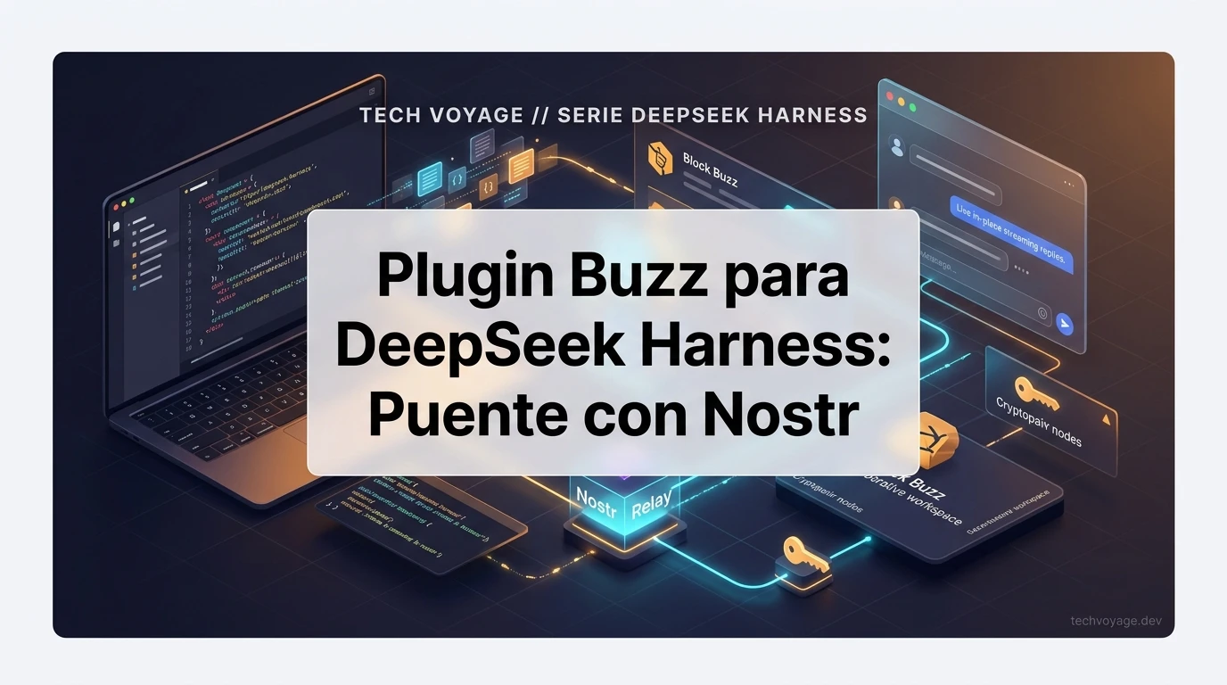 Conectar DeepSeek Harness a Buzz: Pasarela de Nostr