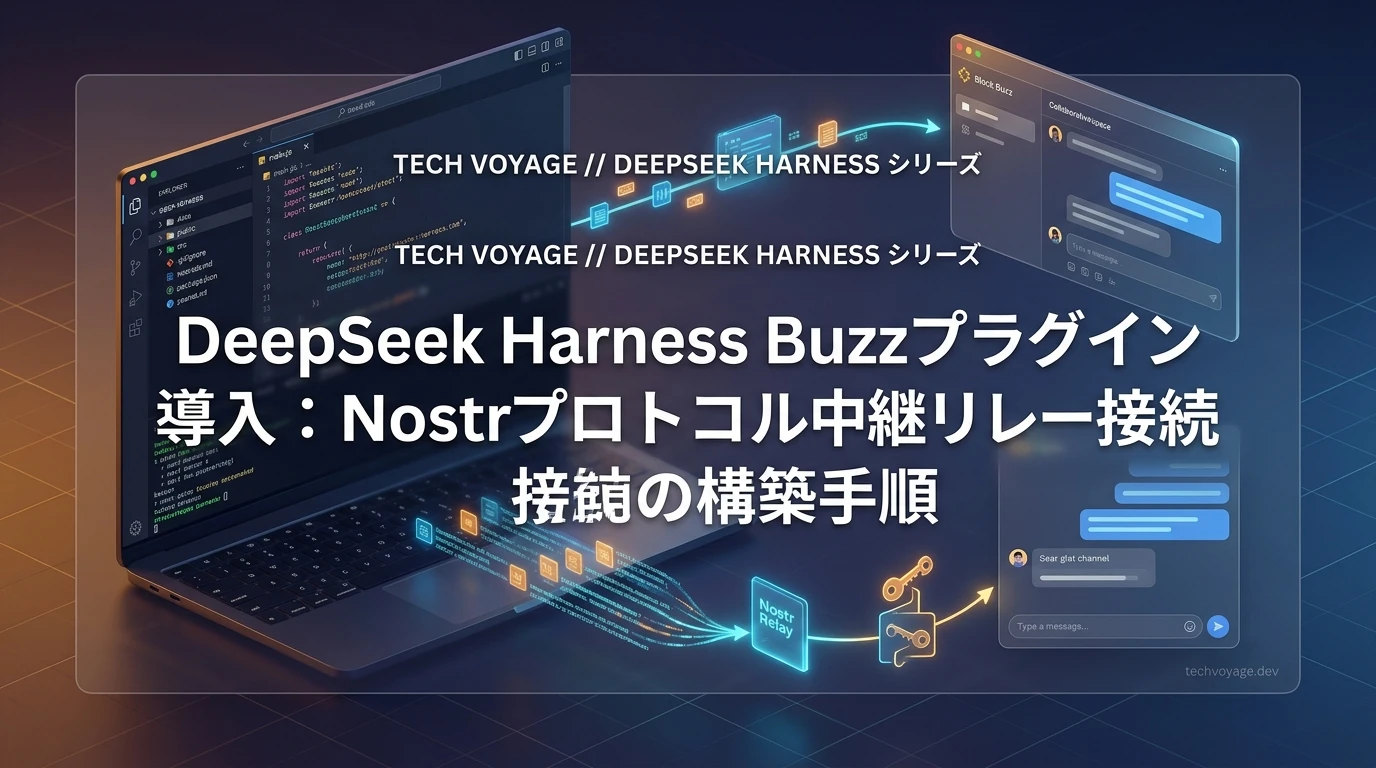 Hubungkan DeepSeek Harness ke Buzz Lewat Gateway Nostr