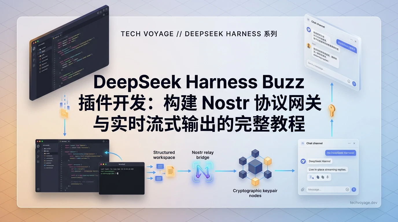 為 DeepSeek Harness 接入 Buzz 協作平台：構建自託管 Nostr 訊息閘道的完整實踐