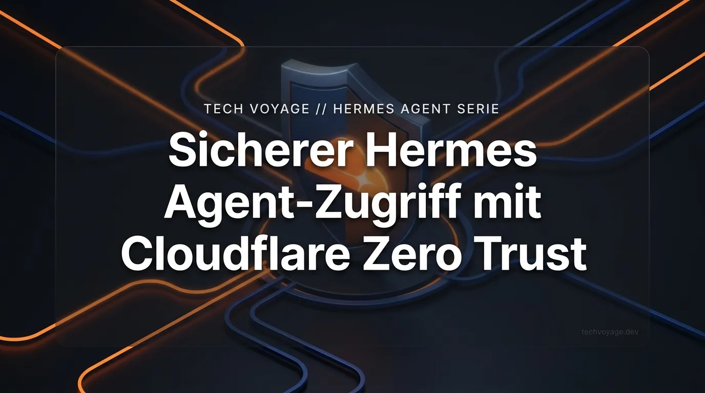 Den Hermes Agent privat mit Cloudflare WARP freigeben