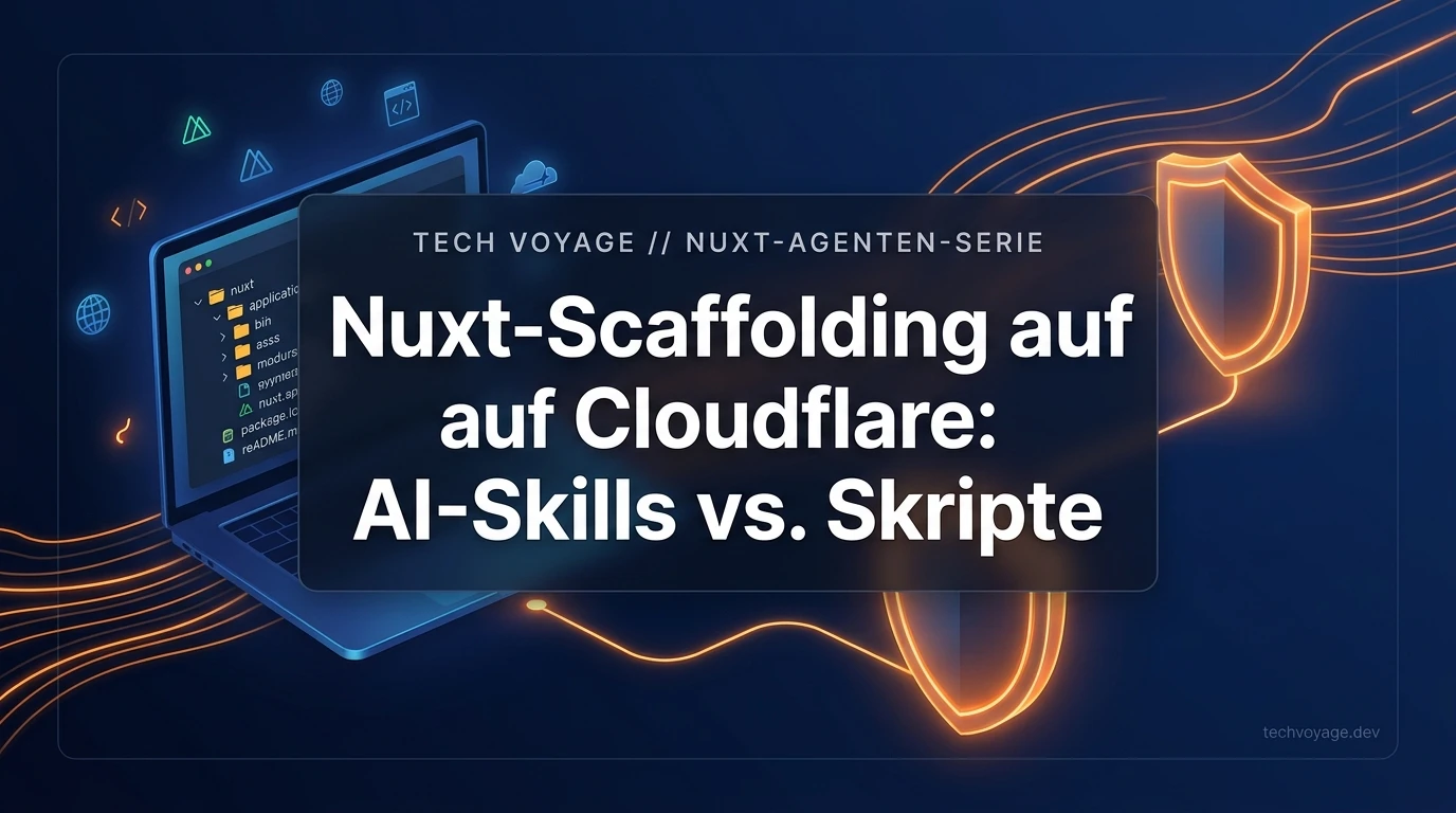 Wie KI-Agenten-Skills Nuxt-Scaffolding-Scripts ersetzen