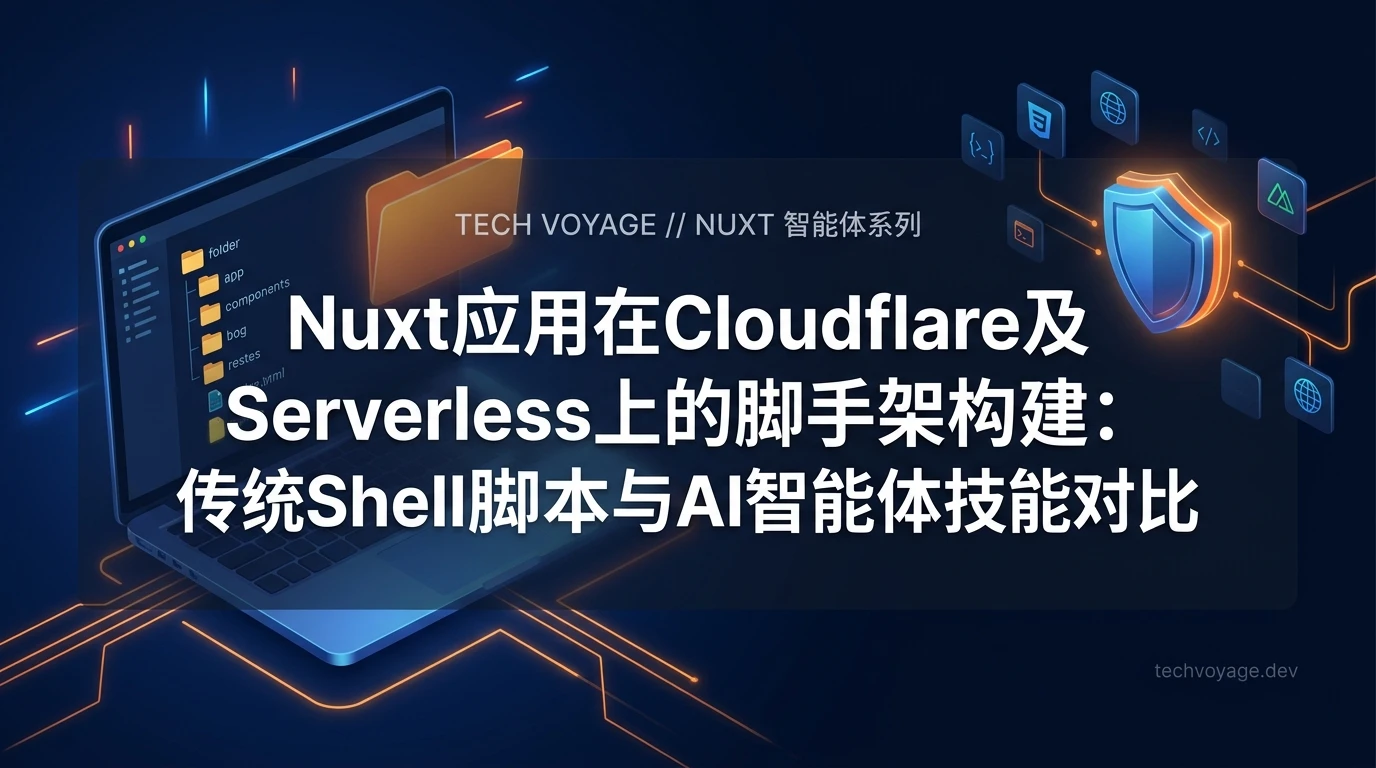 从传统初始化模板脚本到智能体：AI Agent 技能如何优雅地取代 Nuxt 应用程序脚手架构建脚本
