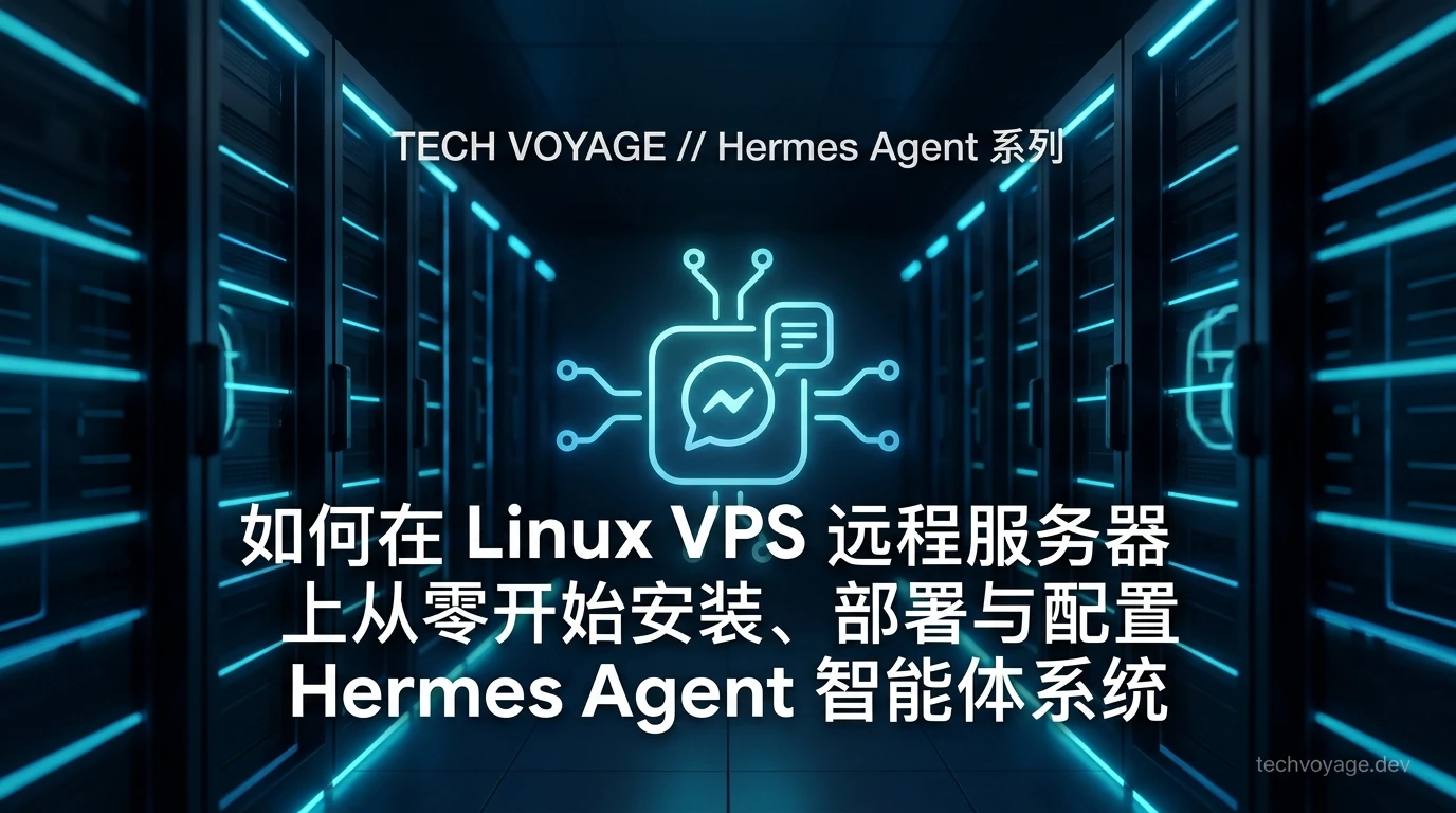 如何在 Linux VPS 远程服务器上从零开始安装、部署与配置 Hermes Agent