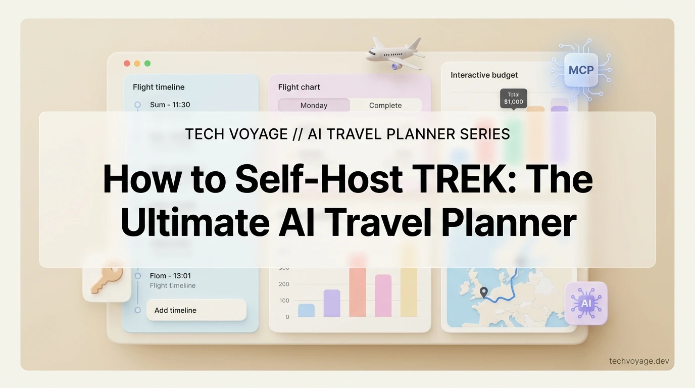 Self-Host Your Travel Itineraries with TREK and Docker