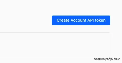 Cloudflare portal Manage API Tokens screen