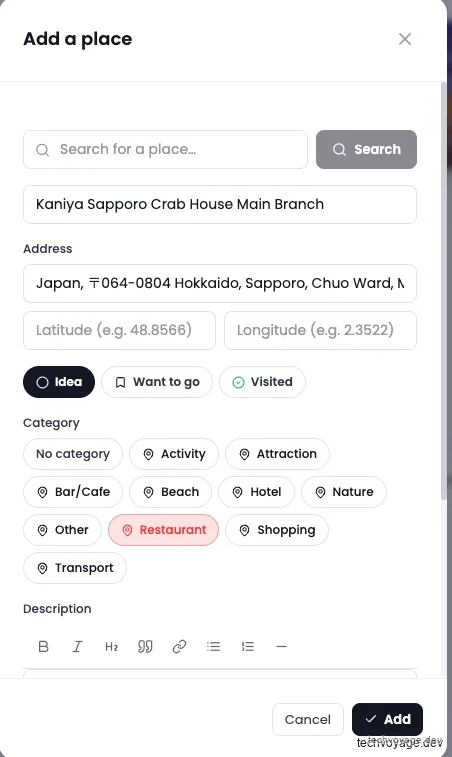 Manual form entry to populate custom collection lists