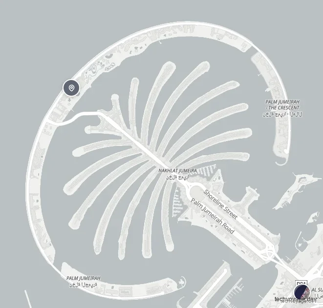 Automatic reverse-geocoding of selected map coords