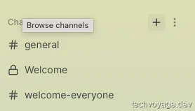Creating a new task or project channel inside the Buzz desktop app