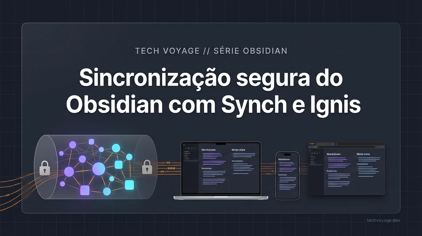 Sincronizar cofres do Obsidian entre dispositivos