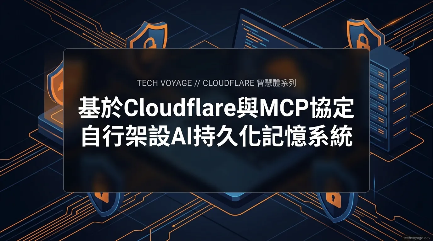 基於Cloudflare Workers與MCP協定構建個人專屬AI持久化記憶系統，完美解決Context空白痛點